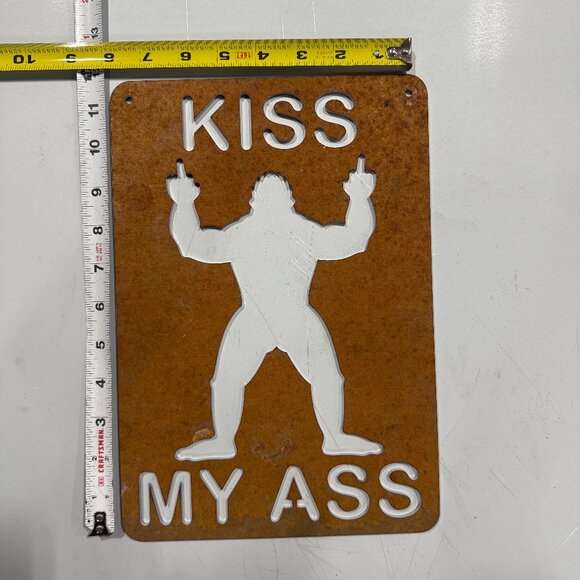 Bigfoot sign Kiss My A?? - Picture 3 of 4